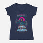Villain Wisdom-Womens-V-Neck-Tee-AndreusD