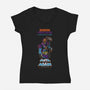 Villain Knowledge-Womens-V-Neck-Tee-AndreusD