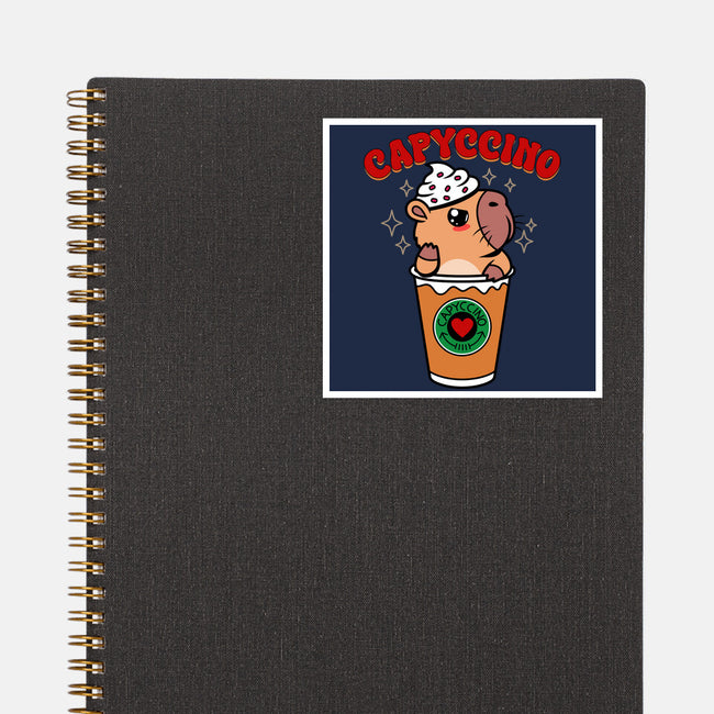 Capyccino-None-Glossy-Sticker-Boggs Nicolas