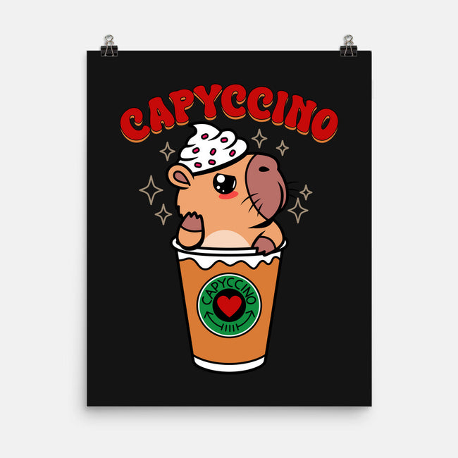 Capyccino-None-Matte-Poster-Boggs Nicolas