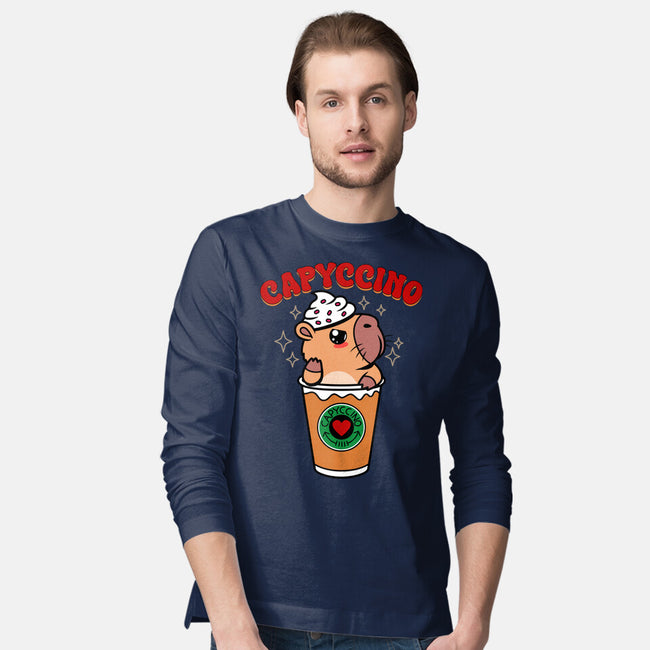 Capyccino-Mens-Long Sleeved-Tee-Boggs Nicolas