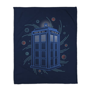 Neon Line-Art Time And Space Box