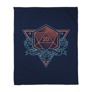 Neon Hipster Critical Dice