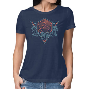 Neon Hipster Critical Dice