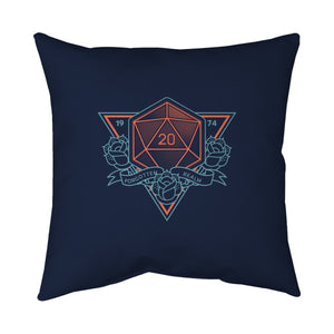 Neon Hipster Critical Dice
