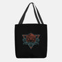 Neon Hipster Critical Dice-None-Basic Tote-Bag-Astrobot Invention