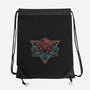 Neon Hipster Critical Dice-None-Drawstring-Bag-Astrobot Invention
