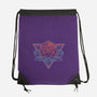 Neon Hipster Critical Dice-None-Drawstring-Bag-Astrobot Invention