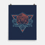 Neon Hipster Critical Dice-None-Matte-Poster-Astrobot Invention