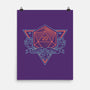 Neon Hipster Critical Dice-None-Matte-Poster-Astrobot Invention