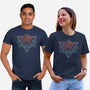 Neon Hipster Critical Dice-Unisex-Basic-Tee-Astrobot Invention