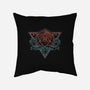Neon Hipster Critical Dice-None-Removable Cover w Insert-Throw Pillow-Astrobot Invention