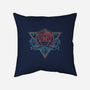 Neon Hipster Critical Dice-None-Removable Cover w Insert-Throw Pillow-Astrobot Invention