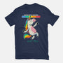 Mood Level Unicorn-Womens-Fitted-Tee-Popnotic