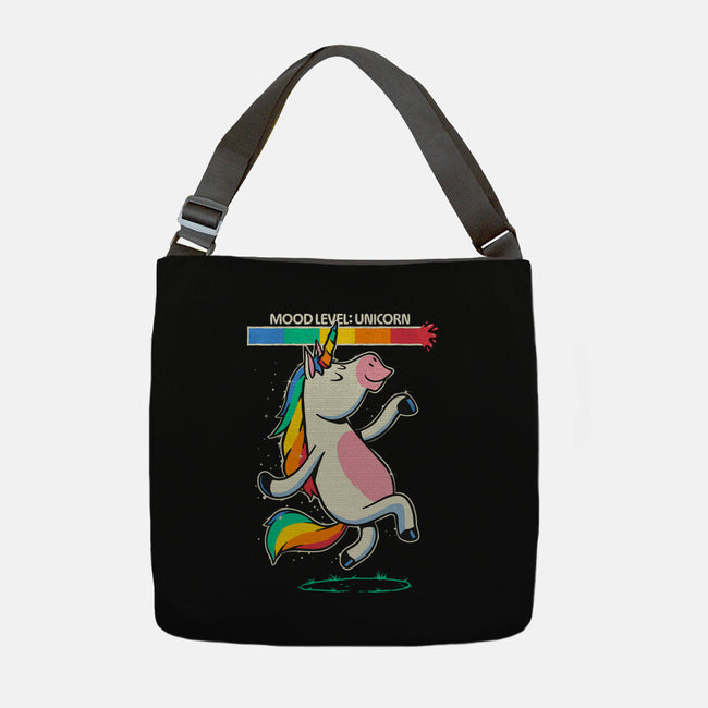 Mood Level Unicorn-None-Adjustable Tote-Bag-Popnotic