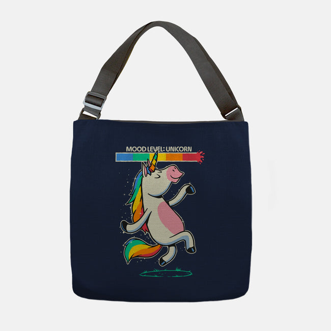 Mood Level Unicorn-None-Adjustable Tote-Bag-Popnotic