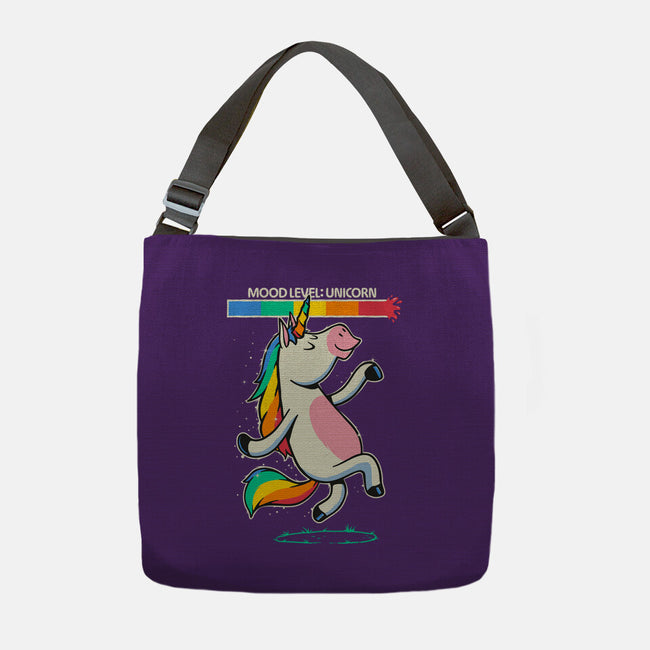 Mood Level Unicorn-None-Adjustable Tote-Bag-Popnotic