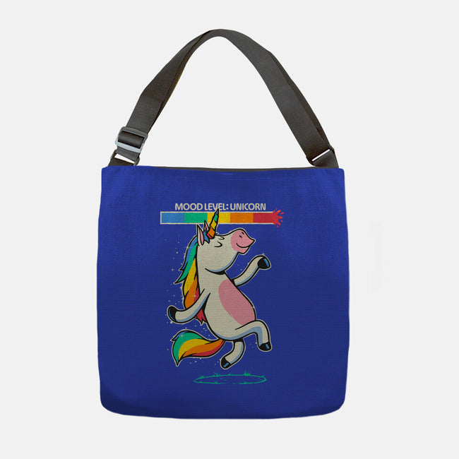 Mood Level Unicorn-None-Adjustable Tote-Bag-Popnotic