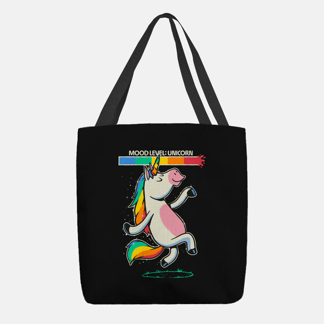 Mood Level Unicorn-None-Basic Tote-Bag-Popnotic