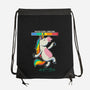 Mood Level Unicorn-None-Drawstring-Bag-Popnotic