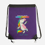 Mood Level Unicorn-None-Drawstring-Bag-Popnotic