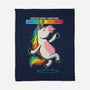 Mood Level Unicorn-None-Fleece-Blanket-Popnotic
