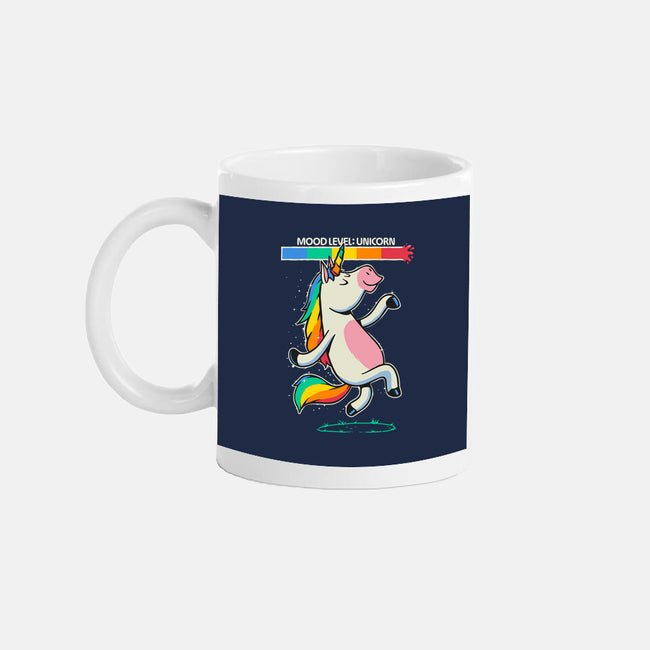 Mood Level Unicorn-None-Mug-Drinkware-Popnotic