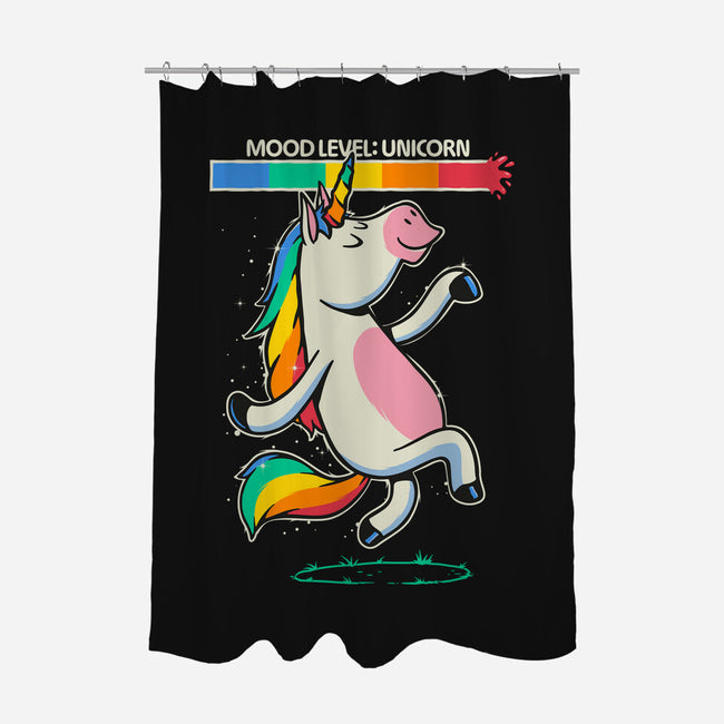 Mood Level Unicorn-None-Polyester-Shower Curtain-Popnotic