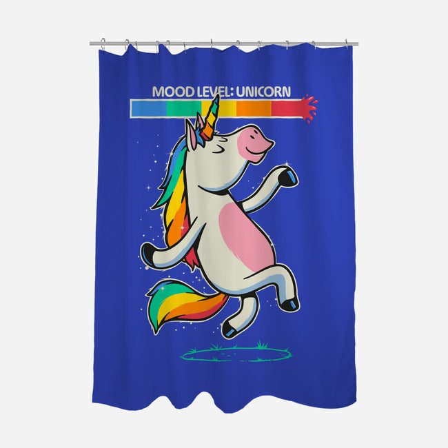 Mood Level Unicorn-None-Polyester-Shower Curtain-Popnotic