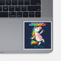 Mood Level Unicorn-None-Glossy-Sticker-Popnotic