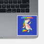 Mood Level Unicorn-None-Glossy-Sticker-Popnotic