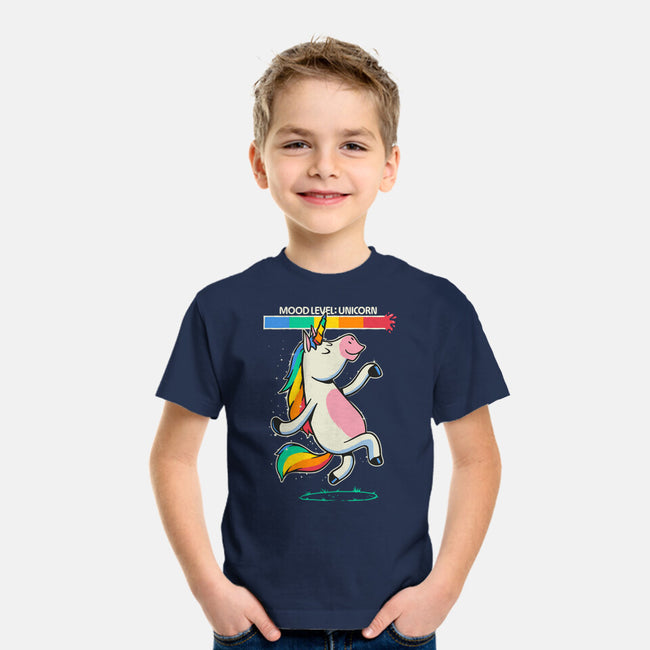 Mood Level Unicorn-Youth-Basic-Tee-Popnotic