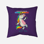 Mood Level Unicorn-None-Removable Cover w Insert-Throw Pillow-Popnotic