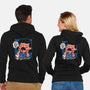 That Dog Kissed Me-Unisex-Zip-Up-Sweatshirt-Popnotic