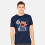 That Dog Kissed Me-Mens-Heavyweight-Tee-Popnotic