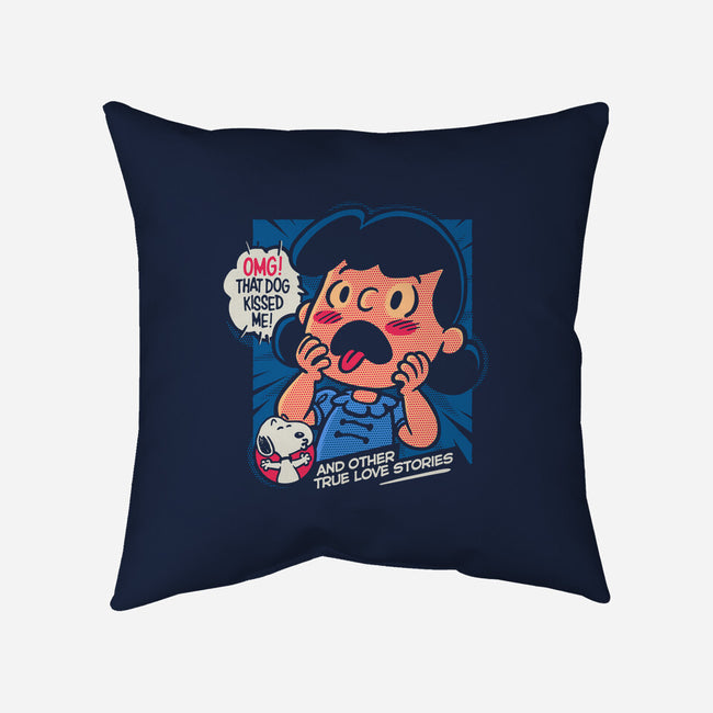 That Dog Kissed Me-None-Removable Cover w Insert-Throw Pillow-Popnotic