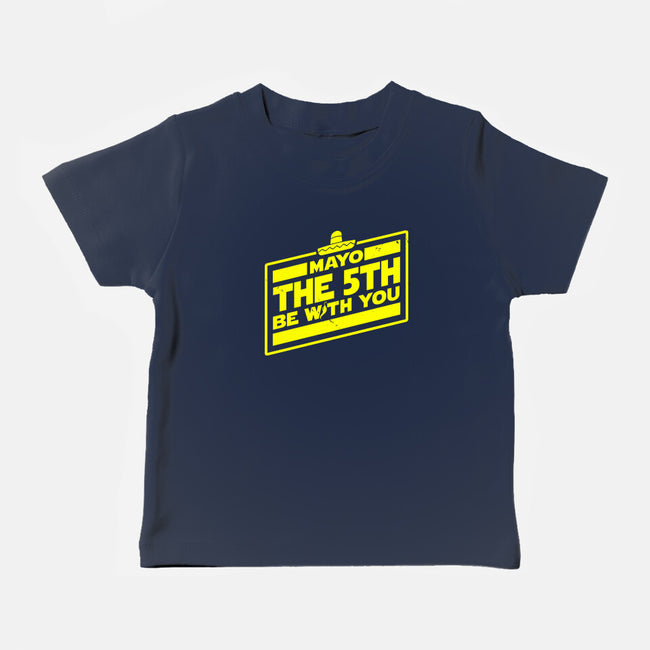 Mayo The 5th Be With You-Baby-Basic-Tee-Boggs Nicolas
