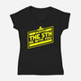 Mayo The 5th Be With You-Womens-V-Neck-Tee-Boggs Nicolas