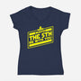 Mayo The 5th Be With You-Womens-V-Neck-Tee-Boggs Nicolas