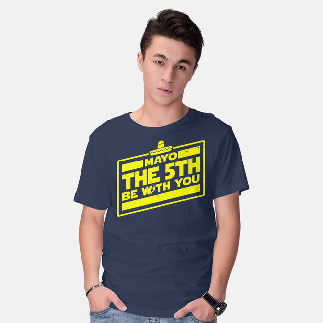 Mayo The 5th Be With You-Mens-Basic-Tee-Boggs Nicolas