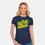 Mayo The 5th Be With You-Womens-Fitted-Tee-Boggs Nicolas