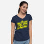 Mayo The 5th Be With You-Womens-V-Neck-Tee-Boggs Nicolas