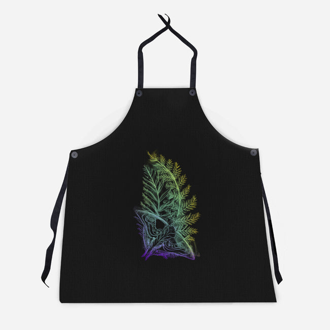 Smoke Butterfly Tattoo-Unisex-Kitchen-Apron-Donnie