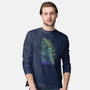 Smoke Butterfly Tattoo-Mens-Long Sleeved-Tee-Donnie