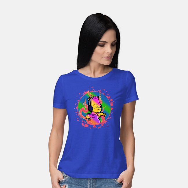 Music In My Soul-Womens-Basic-Tee-nickzzarto