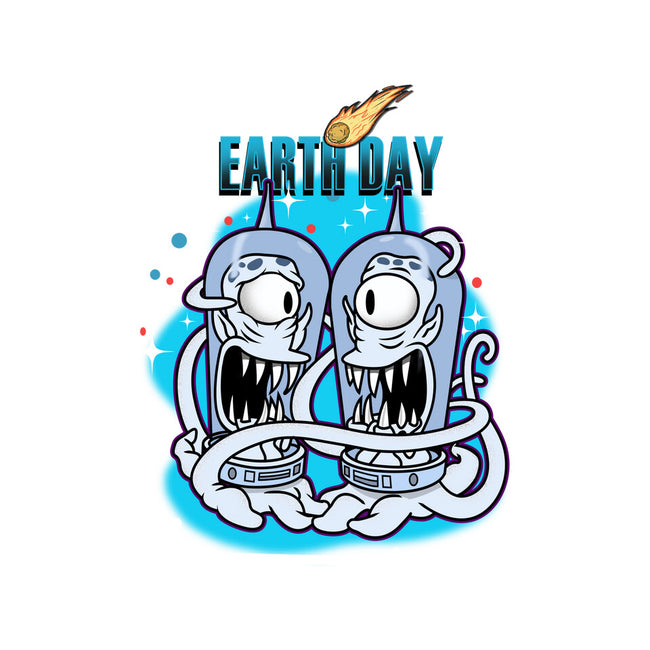 Earth Day-Womens-V-Neck-Tee-palmstreet