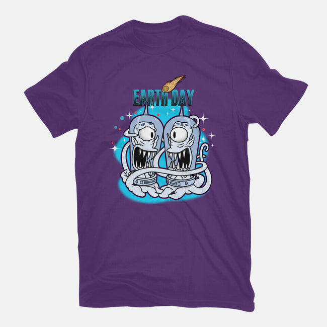 Earth Day-Womens-Fitted-Tee-palmstreet