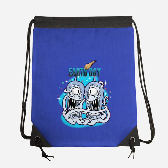 Earth Day-None-Drawstring-Bag-palmstreet