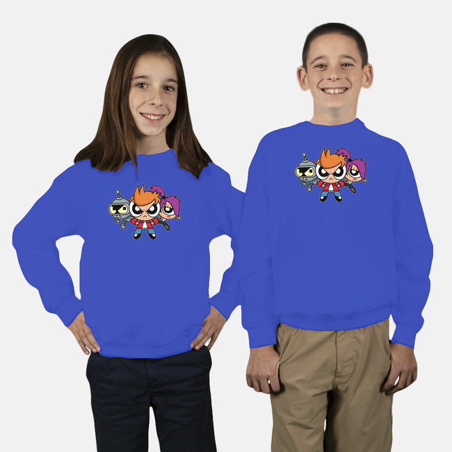 The Planetpuff Express-Youth-Crew Neck-Sweatshirt-Barbadifuoco