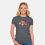The Planetpuff Express-Womens-Fitted-Tee-Barbadifuoco